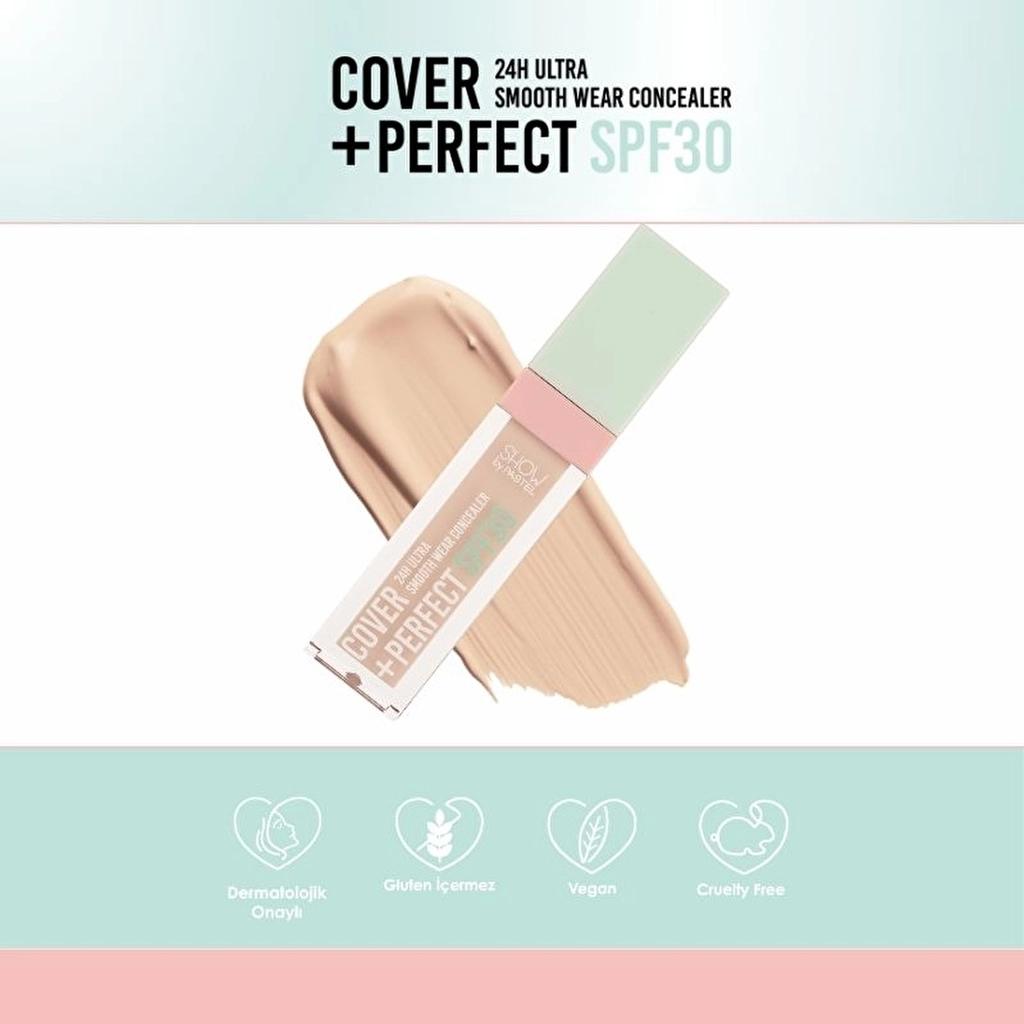 Show by Pastel Cover+Perfect Concealer SPF30 302 Light Rose