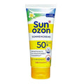 Sunozon SPF 50+ Vegan Sunscreen - Moisturizing Sun Cream with UVA/UVB Protection, 3.38 fl oz