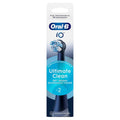 Oral-B iO Ultimate Clean Replacement Brush Heads Black 2-Pack