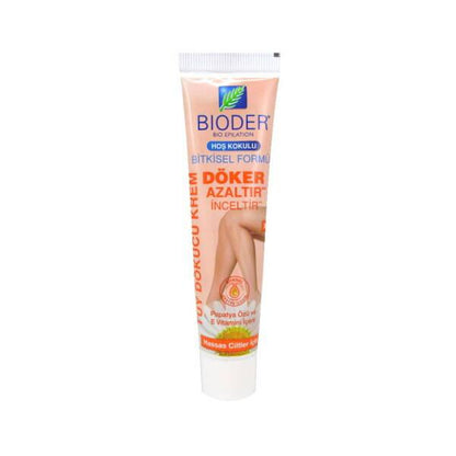 Bioder Hair Removal Cream for Sensitive Skin - 1.35 fl oz, Gentle & Effective Depilatory Cream