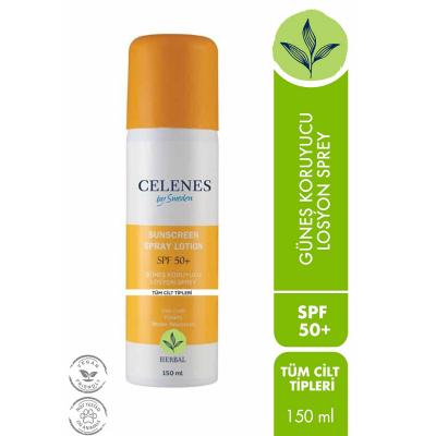Celenes By Sweden Sunscreen Spray SPF 50+ - Water-Resistant, Organic Sun Care for All Skin Types