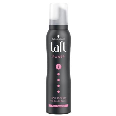 Taft Power Cashmere Hair Mousse: Strong Hold, Volume & Weatherproof Styling for Dry, Damaged Hair Ð 5.07 fl oz