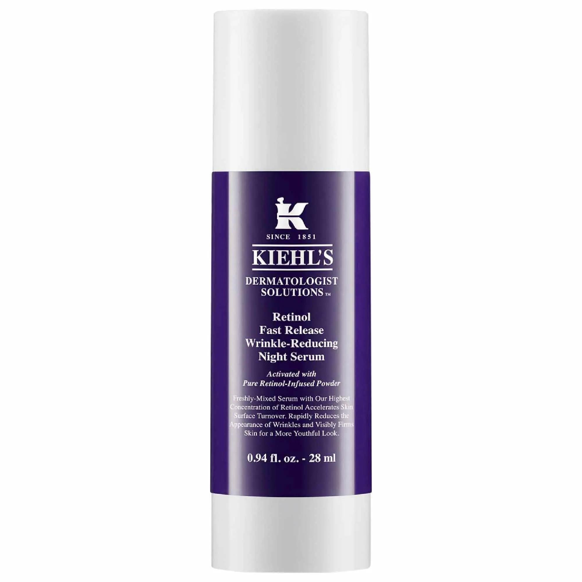 Retinol Fast-Release Wrinkle Reducing Night Serum: Visibly Reduce Fine Lines in 5 Days with Pure Retinol, Vegan & Cruelty-Free Skincare