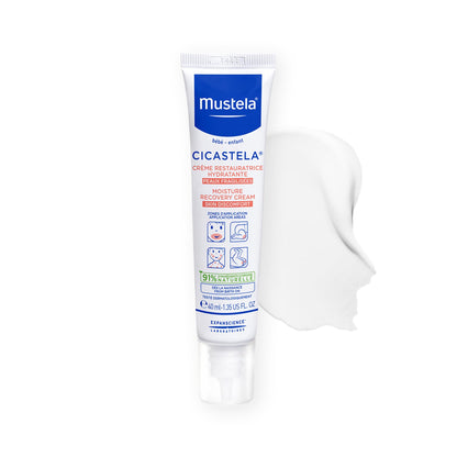 Mustela Cicastela Repairing Baby Care Cream - 40ml, Natural, Dermatologically Tested, Soothing & Gentle for Newborns