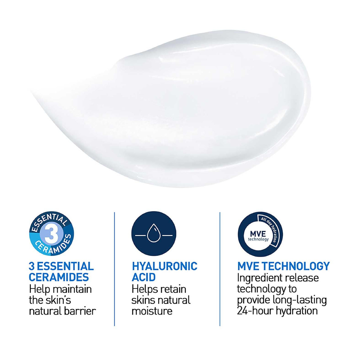 CeraVe Moisturizing Cream | Body and Face Moisturizer for Dry to Very Dry Skin | Body Cream with Hyaluronic Acid and Ceramides | Normal | Fragrance Free | 19 Oz | Packages May Vary