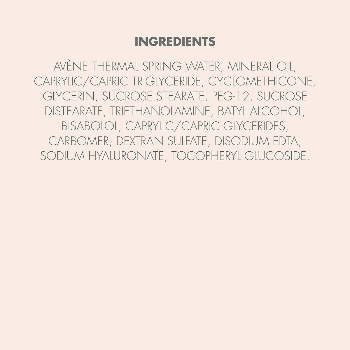 Avene Soothing Eye Care Cream - Ideal for Sensitive Skin | 10ml