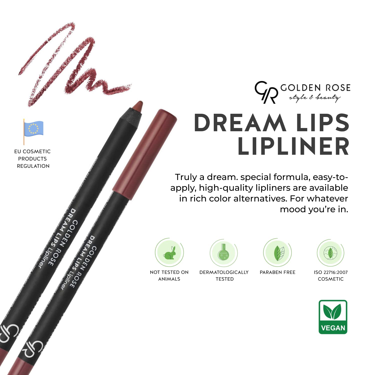 Golden Rose Dream Lips Lipliner 512