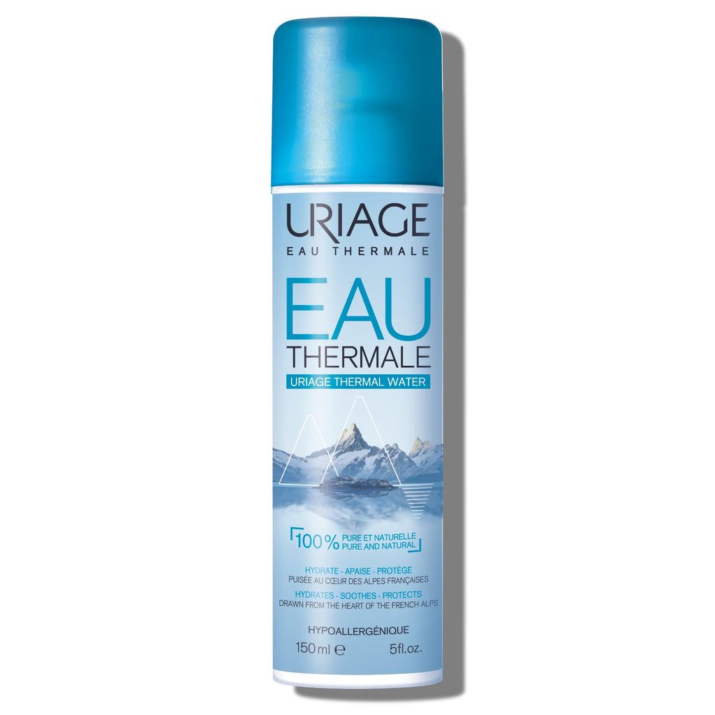 Uriage Eau Thermale Thermal Spring Water Spray - Natural Hydrating Skincare for Sensitive Skin, 5.07 fl oz