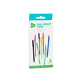 KPM Ballpoint Pens Set - 8 Colors, Smooth Writing, Ergonomic Grip - Perfect for School, Office, and Creative Writing