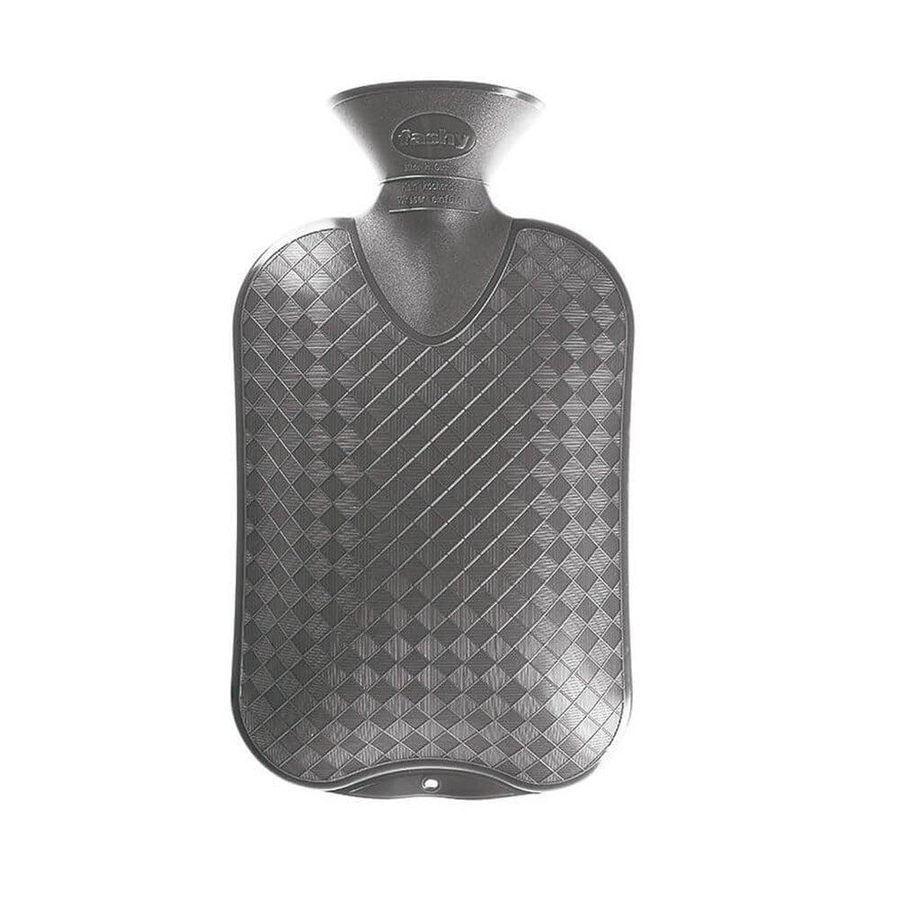 Fashy Classic Hot Water Bottle in Grey 2L