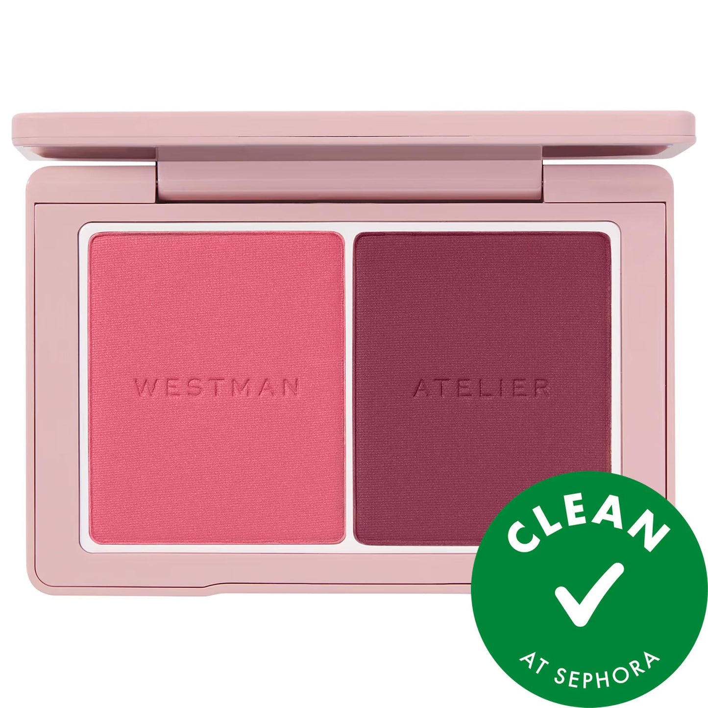 Baby Cheeks: Powder Blush Duo - Buildable, Talc-Free Matte Blush for Natural, Dimensional Color & Healthy Skin - Cruelty-Free