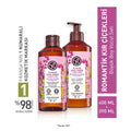 Romantic Wildflowers Large Body Care Set - Luxurious Moisturizing Shower Gel & Body Lotion - Floral Scented Gift for Her