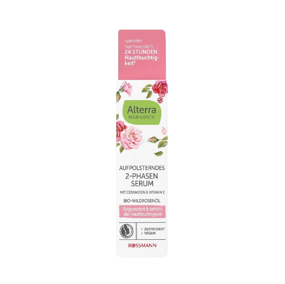 Alterra Double-Phase Rose Extract Serum for Glowing Skin 30 ml