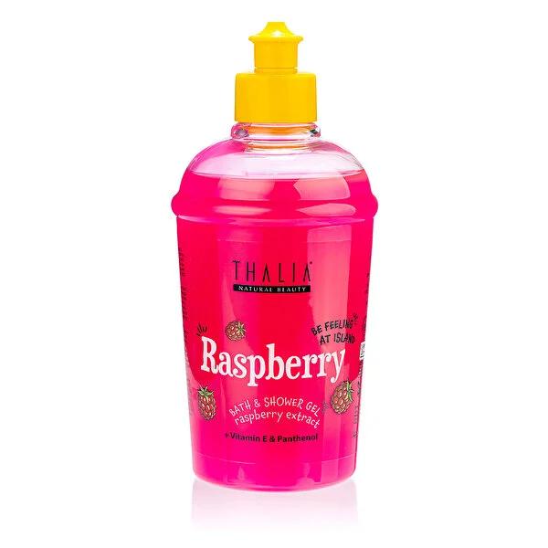 Thalia Raspberry Shower Gel - Vitamin-Rich, Paraben-Free Body Wash for Natural Skincare - 13.53 fl oz