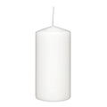 Rubin Licht White Pillar Candle for Home Decor 120x60 mm