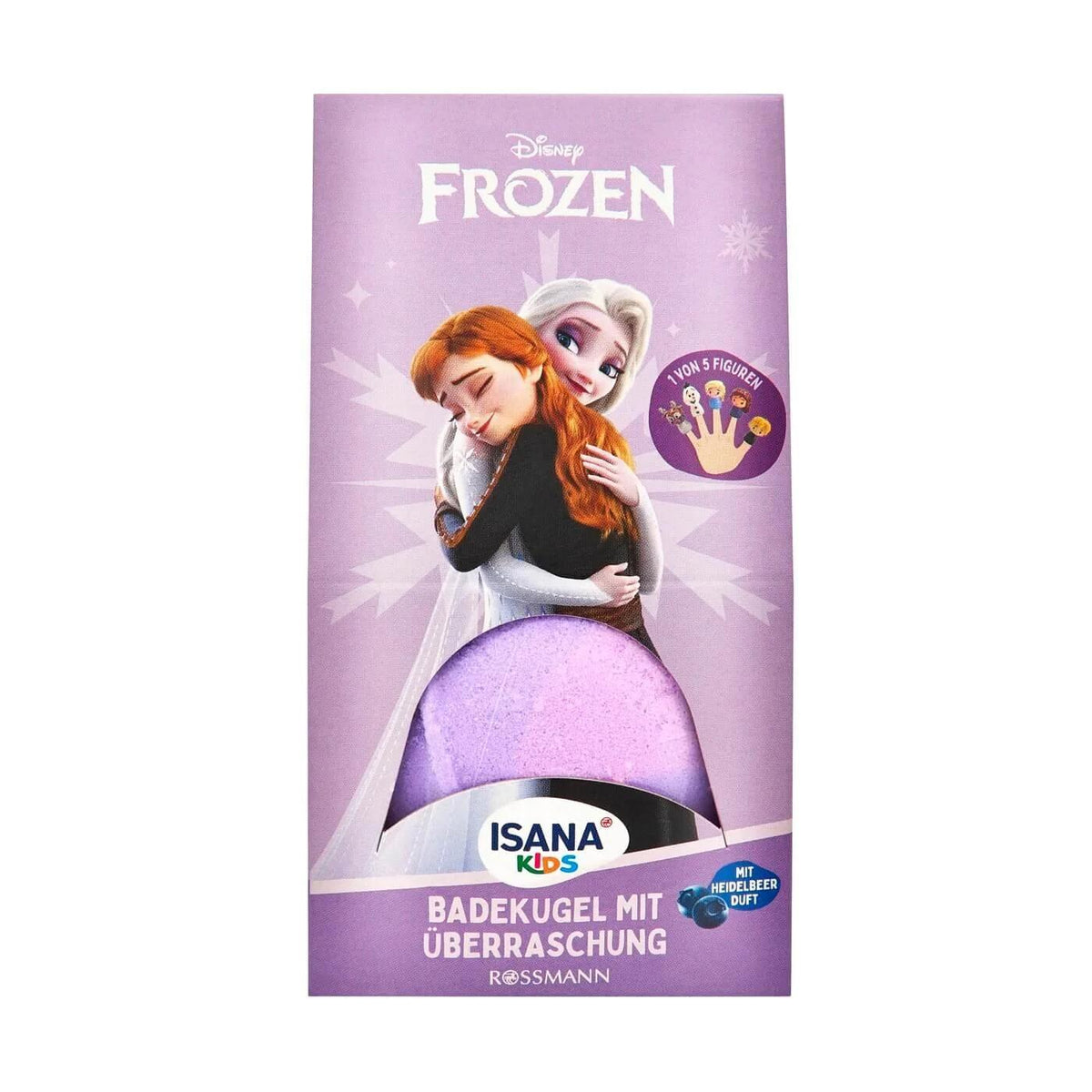 Isana Kids Frozen Bath Bomb with Toy Surprise 1 pc