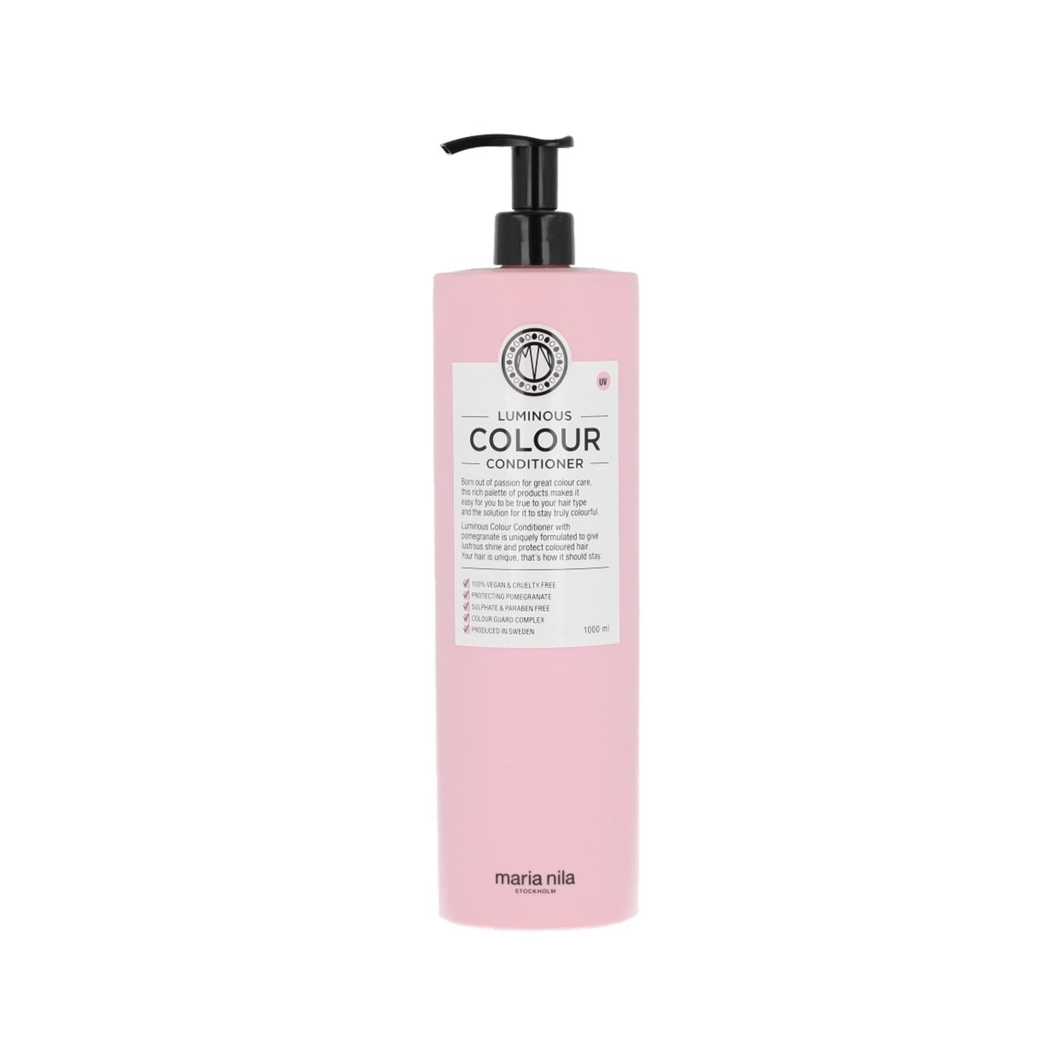 Maria Nila Hair Care - Luminous Colour Protecting Hair Cream 1000ml for Colored Hair