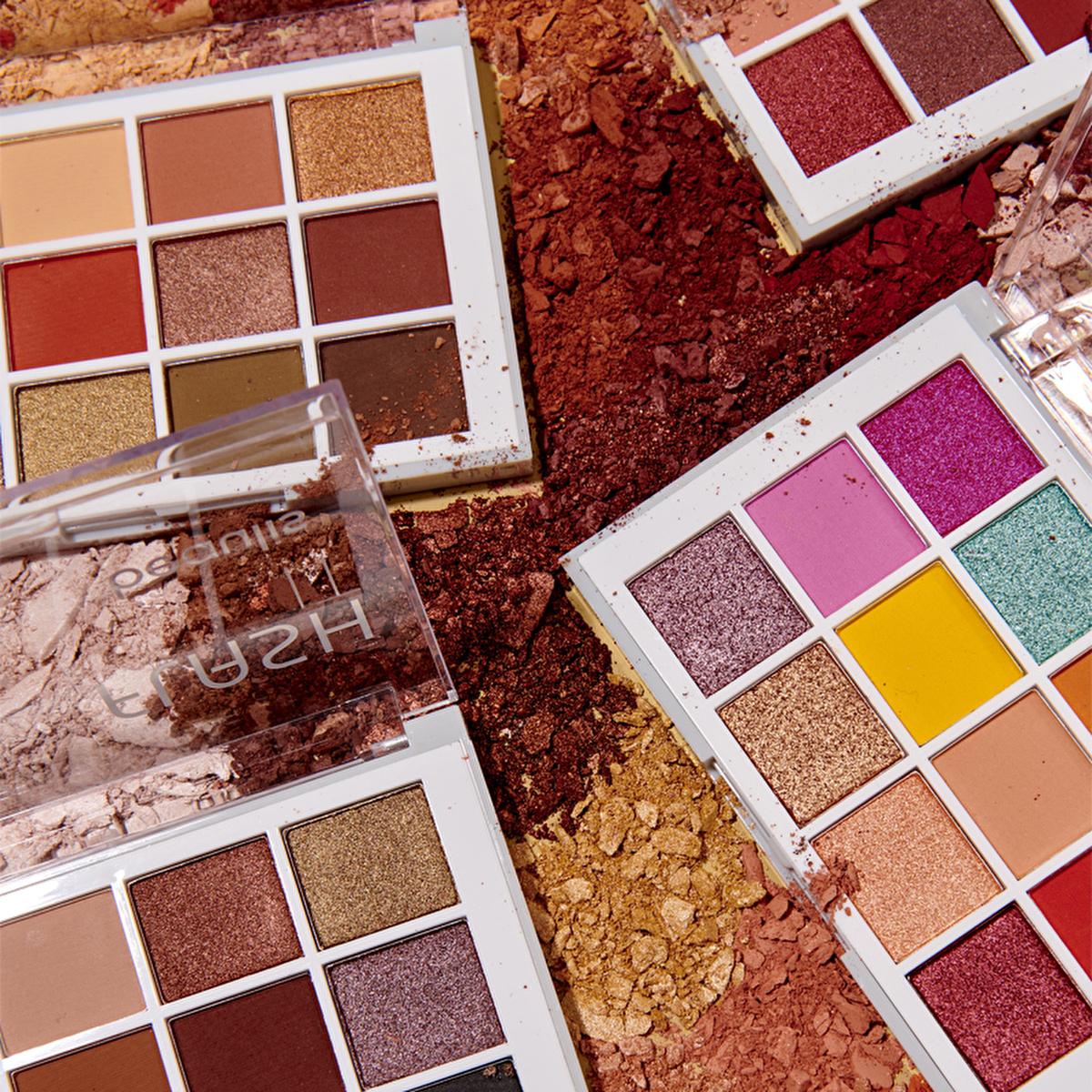 Beaulis Makeup Eyeshadow Palette - 12 Shades for Versatile Eye Makeup, Matte & Shimmer Finishes