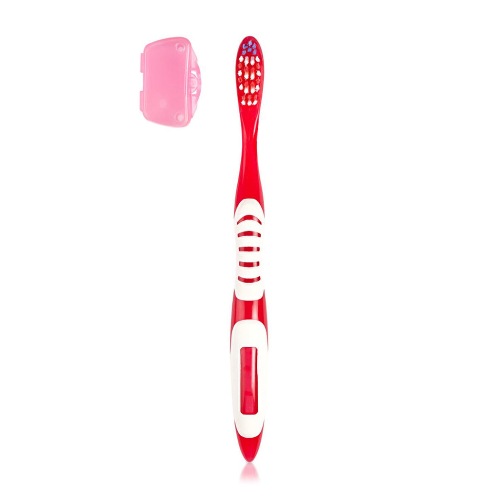 Benri Manual Toothbrush White (Medium) - Gentle Oral Care for Adults