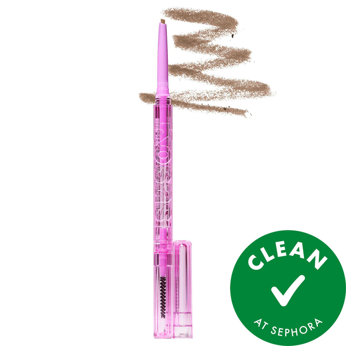 Brow Pop Dual-Action Eyebrow Pencil: Fill, Shape & Define for Effortless Natural Brows - Vegan & Cruelty-Free