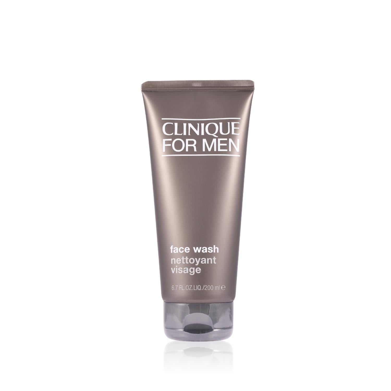 Clinique For Men Face Wash Gel - 200ml, Dermatologically Tested Men's Skincare Cleanser