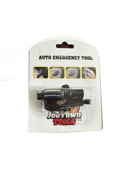 Auto Rescue Tool - Window Punch/Seatbelt Cutter Combo