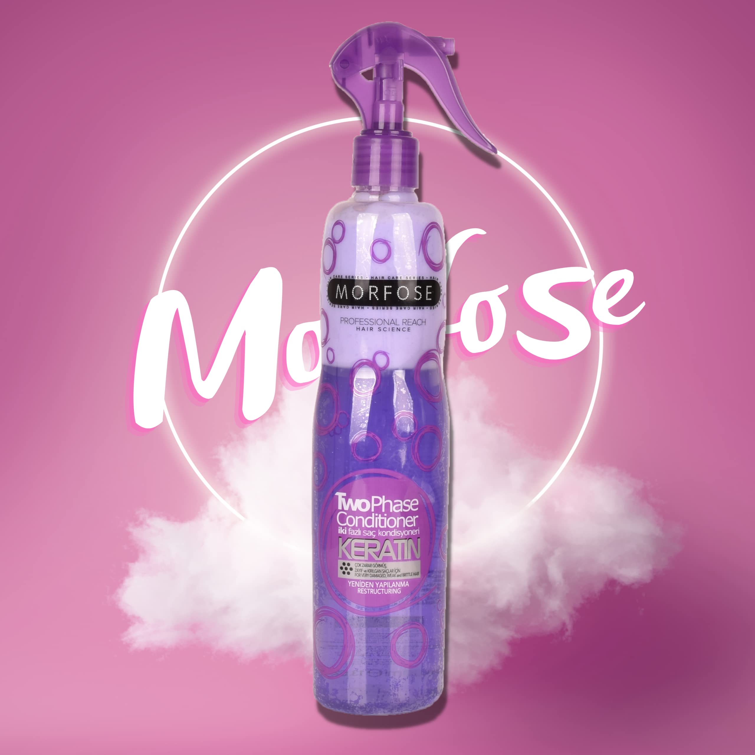 Morfose Two Phase Detangling Spray 400ml - Smooth & Nourish | Hair Care