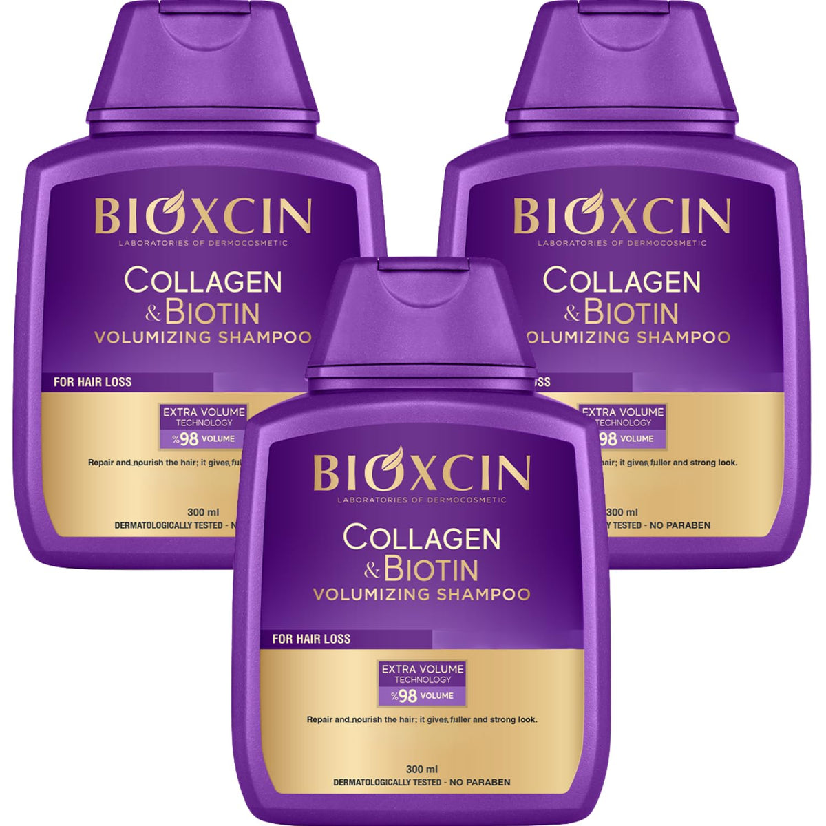 Bioxcin Collagen Biotin Shampoo - Volume Boosting | 300ml