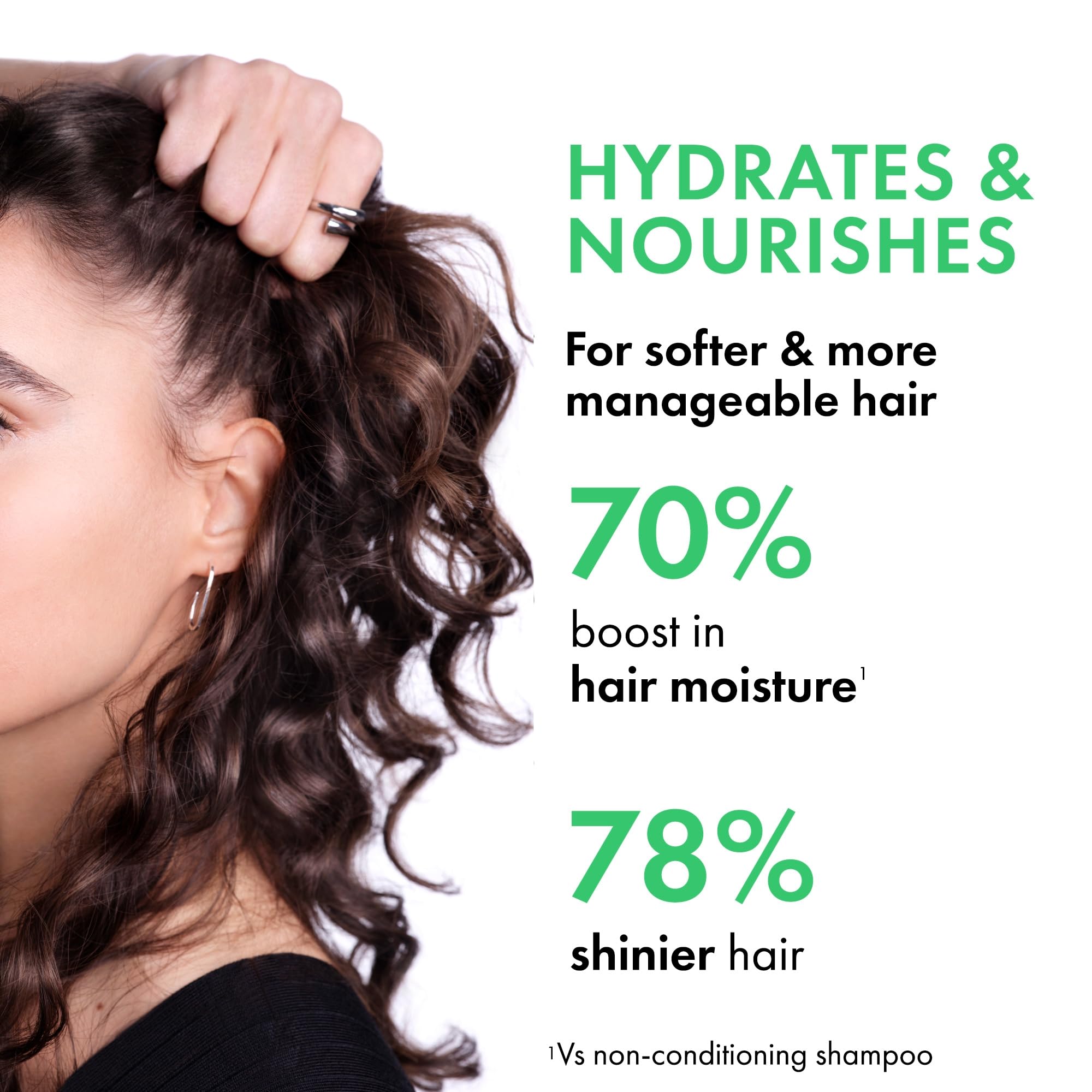 Vichy Densi Solutions Thickening Shampoo 400Ml - Hair Thickening & Volumizing for Fine or Limp Hair