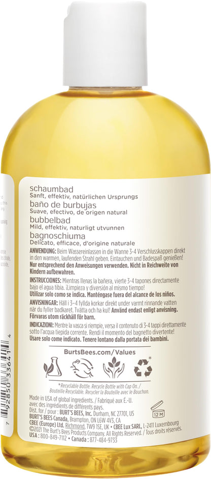 Burts Bees Hypoallergenic Baby Bath Foam 11.83 fl oz - Gentle, Moisturizing, Paraben-Free for Sensitive Skin
