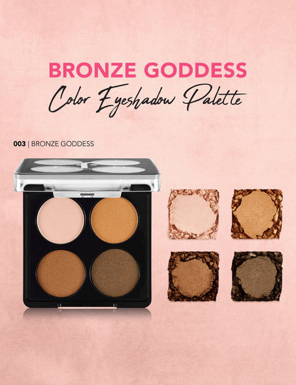 Flormar Color Palette Matte & Shimmer Eyeshadow Quad