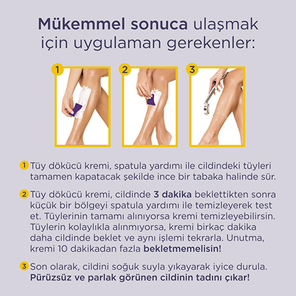 Sesu Hair Removal Cream for Normal Skin - 3.38 fl oz, Dermatologically Tested, Vitamin E & Bisabolol Enriched