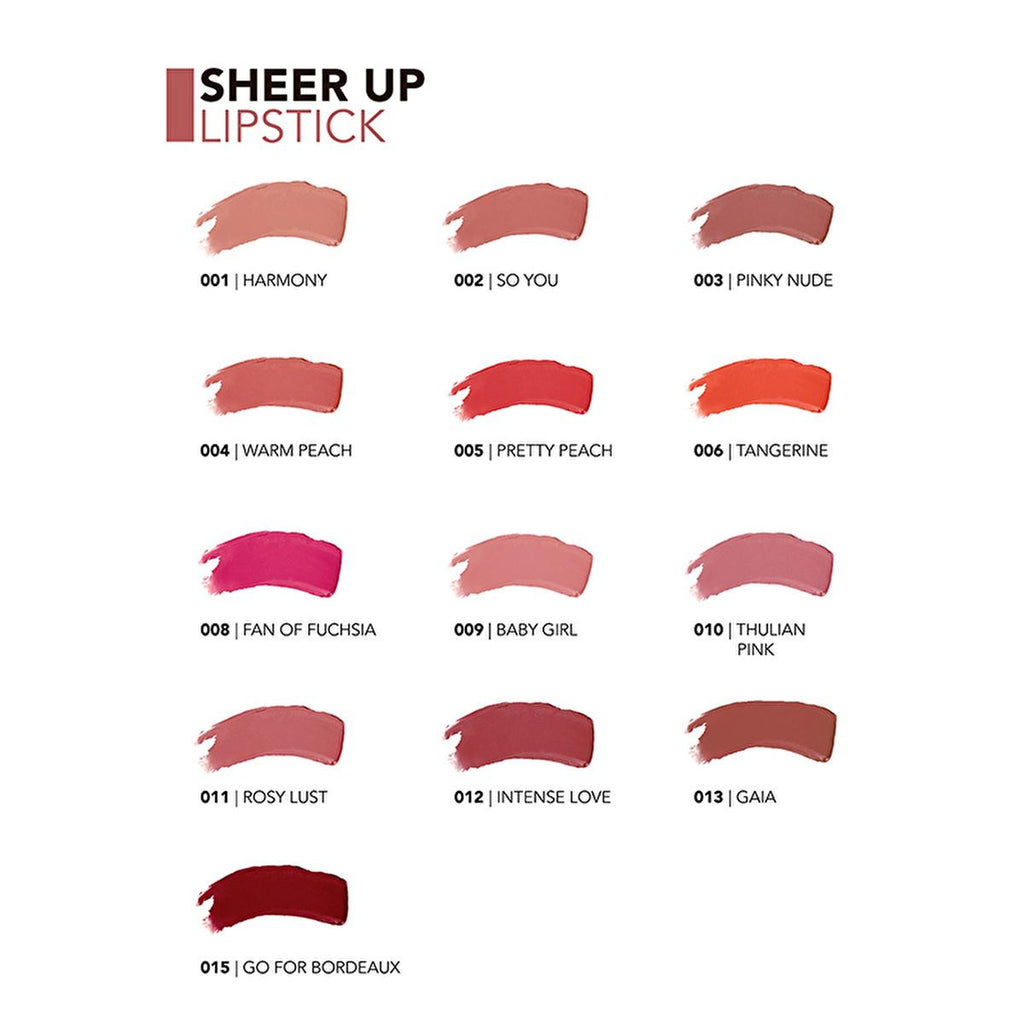 Flormar Sheer Up Baby Girl: Moisturizing Semi-Transparent Rose Lipstick for Natural, Glossy Lips - Hydrating, Lightweight Formula