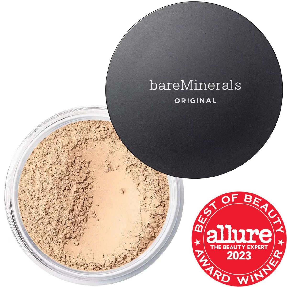 bareMinerals Original Talc-Free Loose Powder Mineral Foundation SPF 15: Buildable Coverage, Natural Finish, Vegan & Cruelty-Free Formula