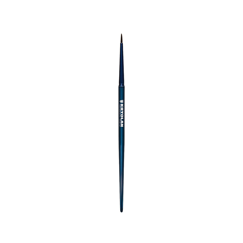 Kryolan Blue Master Precision Liner Brush for Fine Makeup Detail