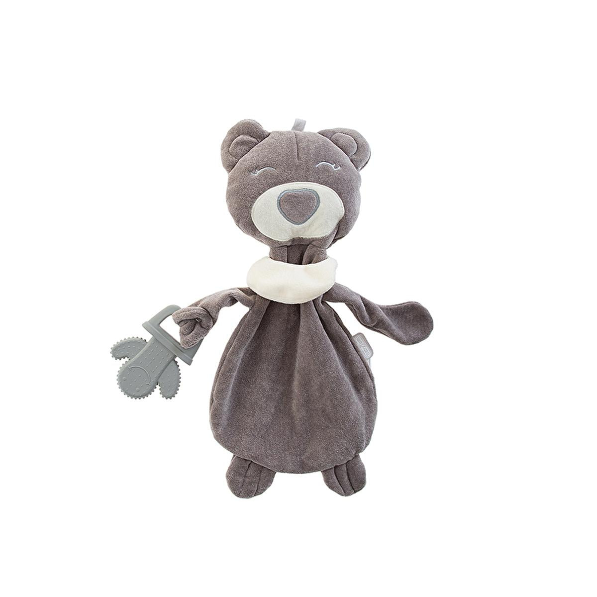 Babyjem Soft Teething Toy with Sleep Companion - Comforting Teddy Bear for Newborns & Infants, Machine Washable, Teething Relief