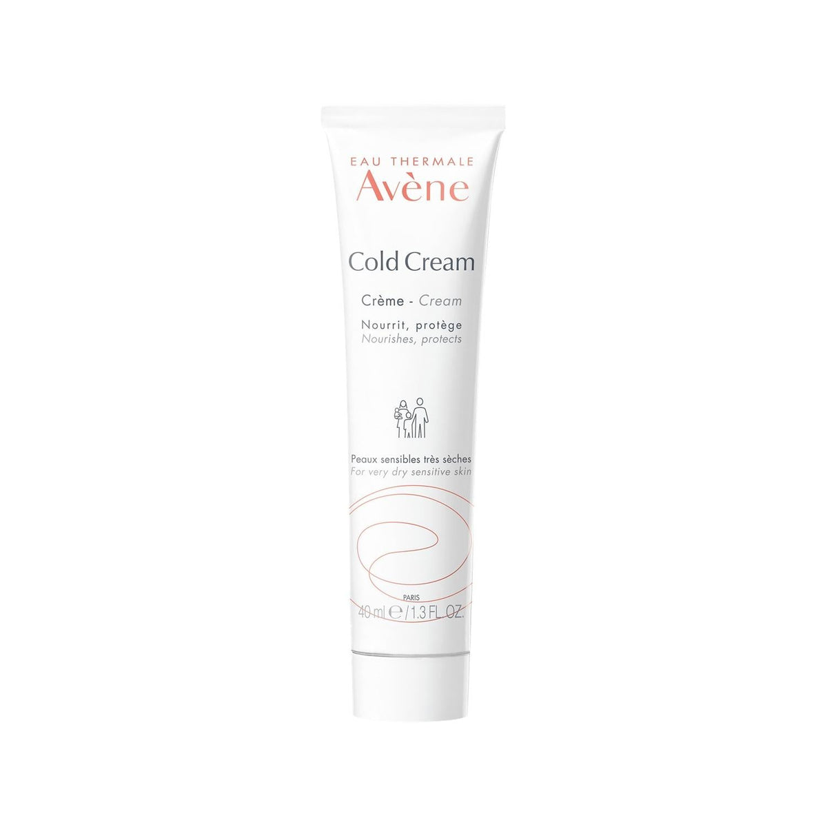 Avene Cold Cream Moisturizer for Dry Skin - 40ml Gentle Hydration for Sensitive Skin
