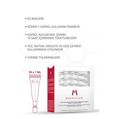 MATRICIUM Anti-aging Skincare Serum Capsules - Rejuvenate & Strengthen Skin with Antioxidant Properties