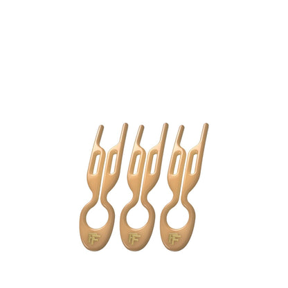 Fiona Franchimon No. 1 Hairpin Caramel Strong Hold 3-Pack