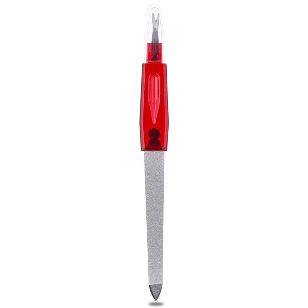 Eklips Nail File & Cuticle Remover Dual-Sided Manicure Tool