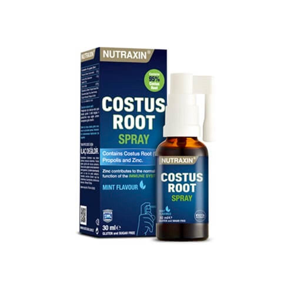 Nutraxin Costus Root & Propolis Dietary Supplement Spray - Natural Health Boost for Vegetarians, 1.01 fl oz
