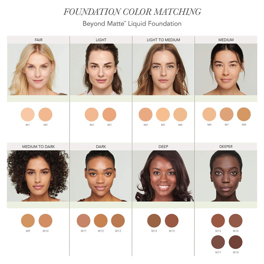 Jane Iredale Jane Iredale Beyond Matte Liquid Foundation M11 - Matte Finish, Mineral Ingredients, 27ml