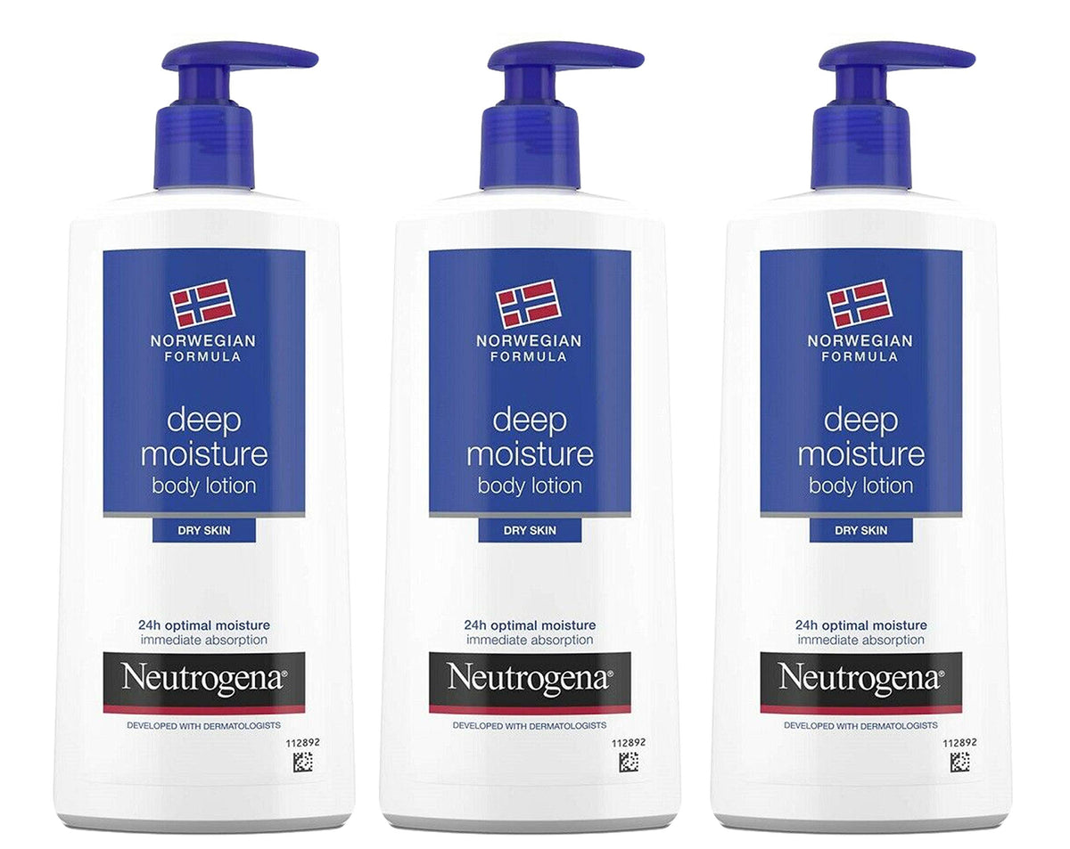 Neutrogena Nourishing Hand & Body Cream 300ml - Deep Moisture Relief | Hydrating Formula