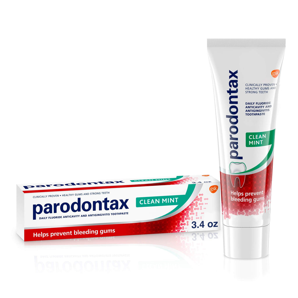 Parodontax Advanced Whitening Toothpaste 75ml - Fluoride Toothpaste for Healthy Gums & Whiter Teeth