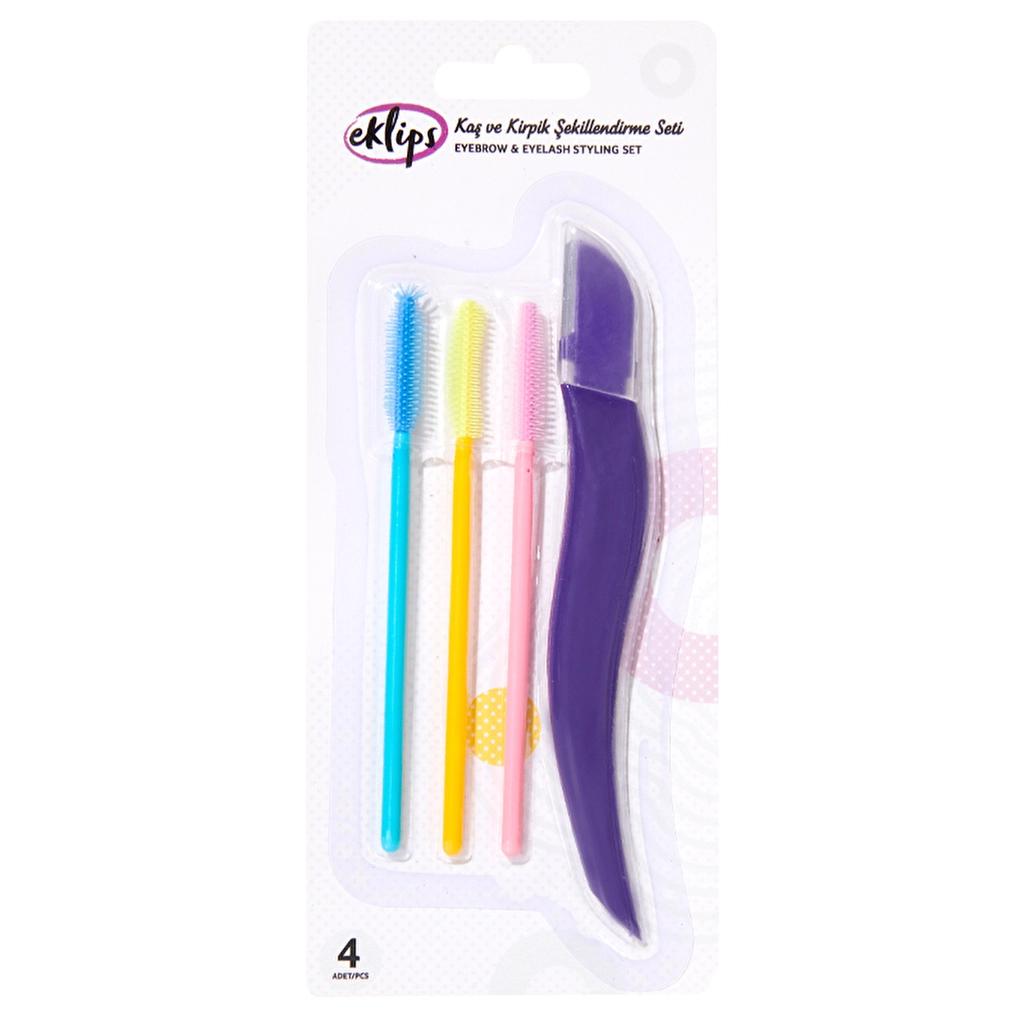 Eklips Brow & Lash Styling Set with Razor