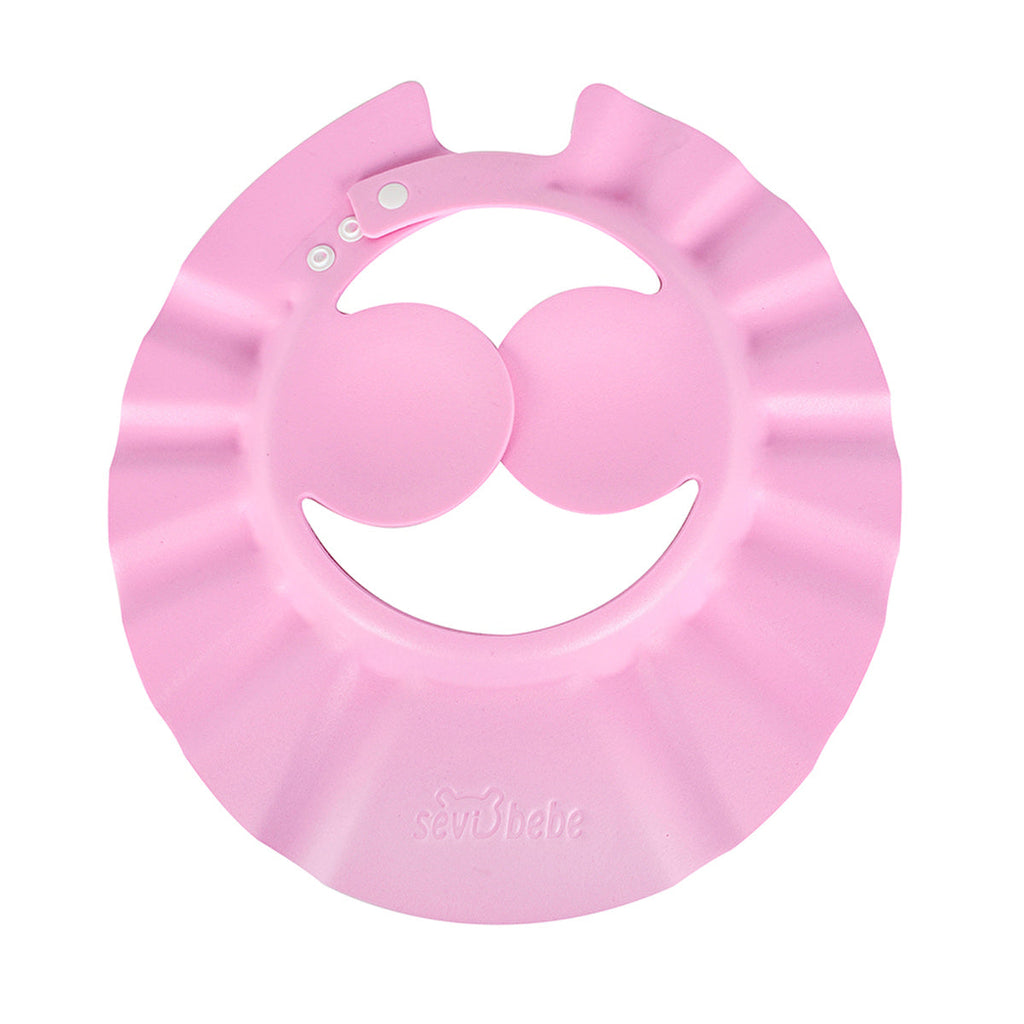 Baby Shampoo Shield - Pink | Comfort Bathing for Kids