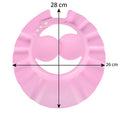 Baby Shampoo Shield - Pink | Comfort Bathing for Kids