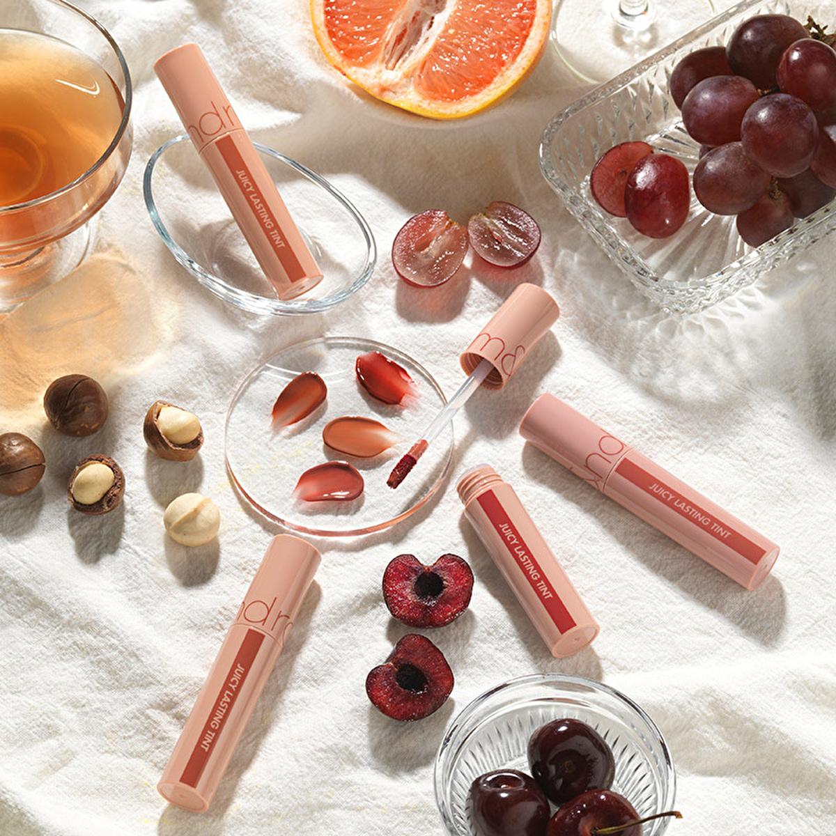 rom&nd Bare Grape Juicy Lasting Lip Tint: Glossy, Long-Lasting, Non-Sticky Color for Naturally Radiant Lips