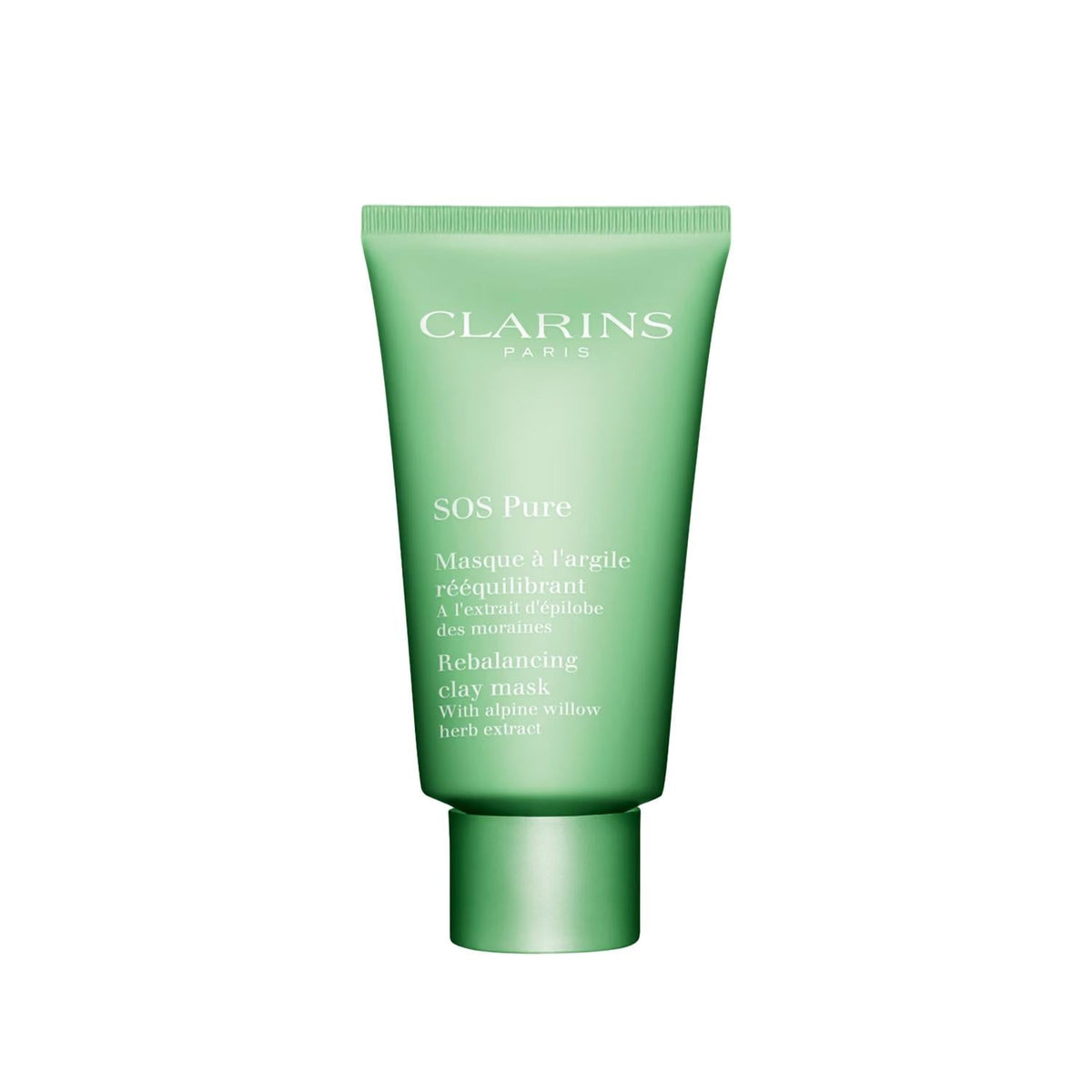 Clarins SOS Purete Clay Mask: Balancing Oil Control & Pore Minimizing Face Mask for Oily/Combination Skin - 2.54 fl oz