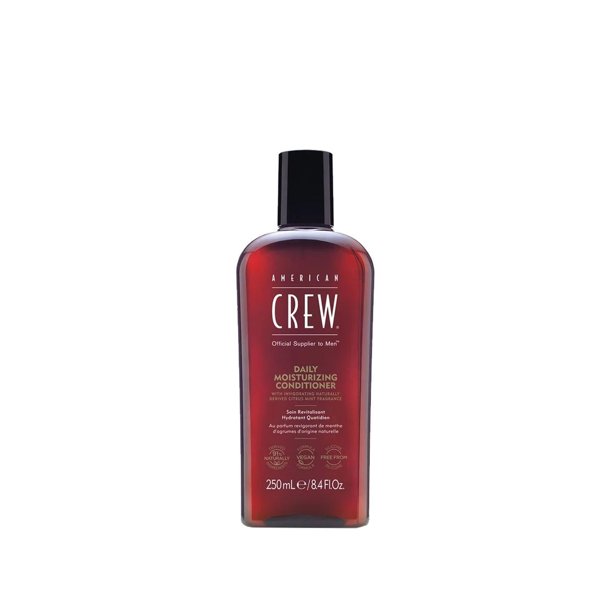 American Crew Daily Moisturising Hair Cream 250ml - Men's Hair Care for Dry or Damaged Hair